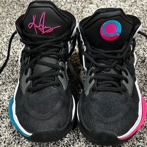 Nike Black and Pink Athletic Shoes